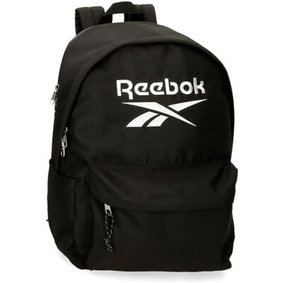 Reebok Boston Mochila para Portátil Doble Compartimento 15,6" Pulgadas Negro 31x44x15 cm Poliéster 20,46L by Joumma Bags Reebok Boston Mochila para Portátil Doble Compartimento 15,6" Pulgadas Negro 31x44x15 cm Poliéster 20,46L by Joumma Bags