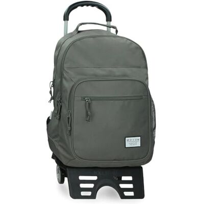 MOVOM Always on The Move Mochila Escolar, Verde, 31x42x13 cms MOVOM Always on The Move Mochila Escolar, Verde, 31x42x13 cms