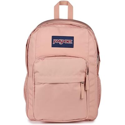 JANSPORT Big Day Pack Mochila grande, compartimento para portátil 15 Inch, 43.5 x 19 x 32.5 cm, Misty Rose, Rosa JANSPORT Big Day Pack Mochila grande, compartimento para portátil 15 Inch, 43.5 x 19 x 32.5 cm, Misty Rose, Rosa