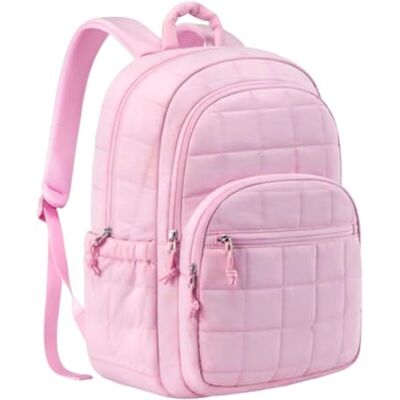 Generic Mochila para laptop de 15.6 pulgadas, elegante mochila escolar acolchada para adolescentes, niñas, mujeres, estudiantes, mochila de viaje Generic Mochila para laptop de 15.6 pulgadas, elegante mochila escolar acolchada para adolescentes, niñas, mujeres, estudiantes, mochila de viaje