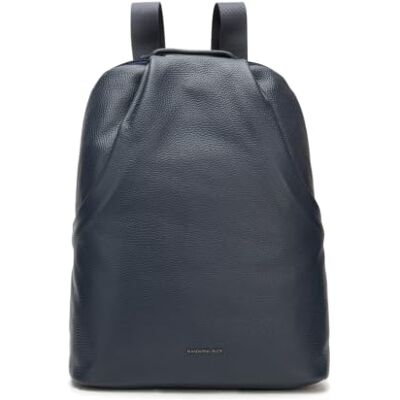 Mandarina Duck Cuero mochila con compartimento para portátil Mellow Leather Backpack Dress Blue azul marino Mandarina Duck Cuero mochila con compartimento para portátil Mellow Leather Backpack Dress Blue azul marino