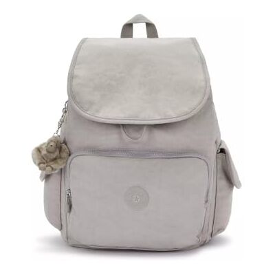 Kipling Mochila City Pack para mujer, Gris Gris, M, City Pack Mochila mediana Kipling Mochila City Pack para mujer, Gris Gris, M, City Pack Mochila mediana