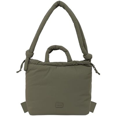 Safta MOOS CÁPSULA ACOLCHADO VERDE Bolso Mochila, Bolso de Mujer, Shopping Bag, Cómodo y Versátil, Calidad y Resistencia, 40x17x31 cm Safta MOOS CÁPSULA ACOLCHADO VERDE Bolso Mochila, Bolso de Mujer, Shopping Bag, Cómodo y Versátil, Calidad y Resistencia, 40x17x31 cm