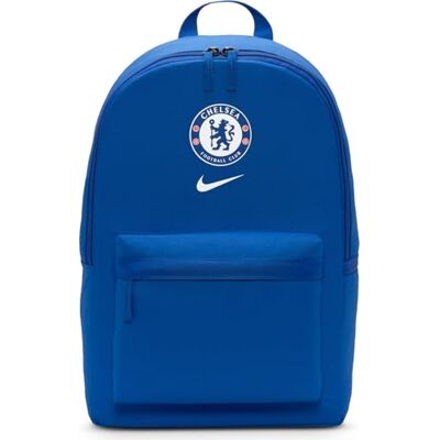 Nike FC Chelsea Heritage Mochila (25 l), HQ6718, azul, blanco, talla única, Fútbol de fútbol Nike FC Chelsea Heritage Mochila (25 l), HQ6718, azul, blanco, talla única, Fútbol de fútbol