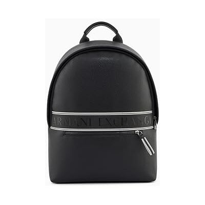 Giorgio Armani A X Men's Ian backpack, BLACK, large size Giorgio Armani A X Men's Ian backpack, BLACK, large size