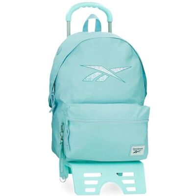 Reebok ANN Mochila Escolar, Azul, con Carro Reebok ANN Mochila Escolar, Azul, con Carro