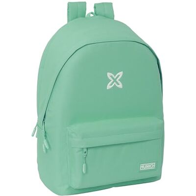 Safta MUNICH BÁSICOS Mochila para Portátil 15.6" y USB, Ideal para Jóvenes de Diferentes Edades, Tejido Reciclado, Cómoda y Versátil, Calidad y Resistencia, 31x18x44 cm, Color Turquesa Safta MUNICH BÁSICOS Mochila para Portátil 15.6" y USB, Ideal para Jóvenes de Diferentes Edades, Tejido Reciclado, Cómoda y Versátil, Calidad y Resistencia, 31x18x44 cm, Color Turquesa