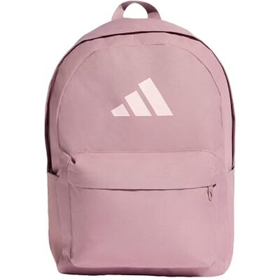 Adidas Unisex adulto Classic 3Bars Backpack, magic mauve/Distilled Pink, One Size Adidas Unisex adulto Classic 3Bars Backpack, magic mauve/Distilled Pink, One Size