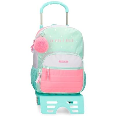 MOVOM La vita è Bella Mochila Escolar, Verde MOVOM La vita è Bella Mochila Escolar, Verde