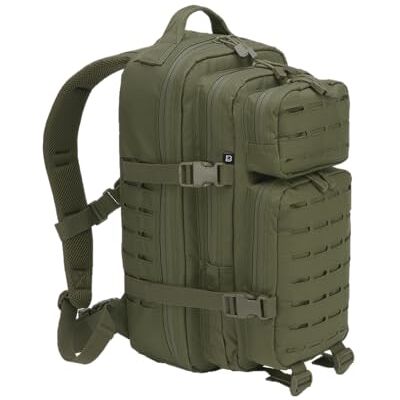 Brandit US Cooper Lasercut Medium Back, color: olive, size: OS Brandit US Cooper Lasercut Medium Back, color: olive, size: OS