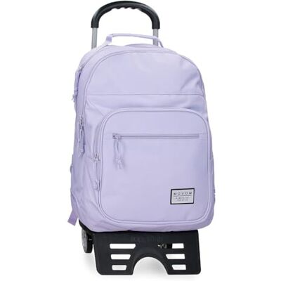 MOVOM Always on The Move Mochila Escolar, Morado, 31x42x13 cms MOVOM Always on The Move Mochila Escolar, Morado, 31x42x13 cms
