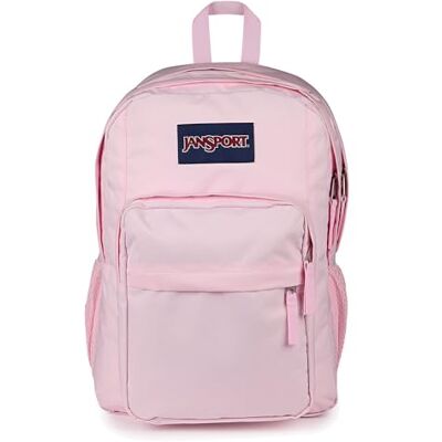 JANSPORT Big Day Pack Mochila grande, compartimento para portátil 15 Inch, 43.5 x 19 x 32.5 cm, Pink Ice JANSPORT Big Day Pack Mochila grande, compartimento para portátil 15 Inch, 43.5 x 19 x 32.5 cm, Pink Ice