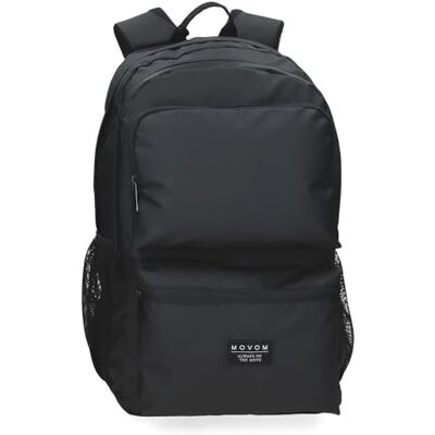 MOVOM Miller Mochila para Portátil Adaptable 15,6 pulgadas Negro 31x48x18 cms Poliéster 26,78L MOVOM Miller Mochila para Portátil Adaptable 15,6 pulgadas Negro 31x48x18 cms Poliéster 26,78L