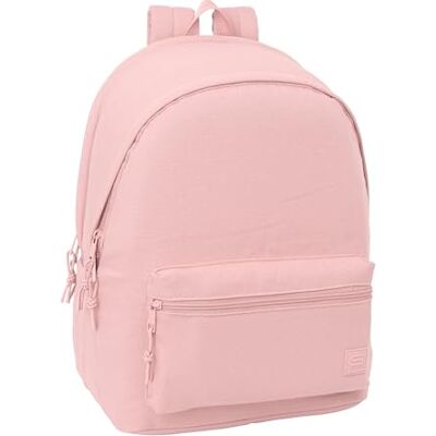 Safta BASIC ROSA Mochila para Portátil 15.6" y USB, Ideal para Jóvenes de Diferentes Edades, Tejido Reciclado, Cómoda y Versátil, Calidad y Resistencia, 31x18x44 cm Safta BASIC ROSA Mochila para Portátil 15.6" y USB, Ideal para Jóvenes de Diferentes Edades, Tejido Reciclado, Cómoda y Versátil, Calidad y Resistencia, 31x18x44 cm