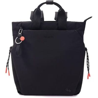 Hedgren Norio Backpack 2 Handles S Black Hedgren Norio Backpack 2 Handles S Black