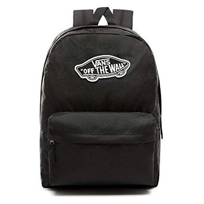 Vans Realm Backpack Mochila Mujer Tipo Casual, 42cm, 22L, Negro (Black) Vans Realm Backpack Mochila Mujer Tipo Casual, 42cm, 22L, Negro (Black)