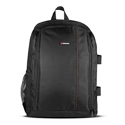Matterport Mochila para cámara cámara Pro2 3D Bolsa Impermeable para cámara con Soporte para trípode y Compartimento de Almacenamiento, Negro Matterport Mochila para cámara cámara Pro2 3D Bolsa Impermeable para cámara con Soporte para trípode y Compartimento de Almacenamiento, Negro