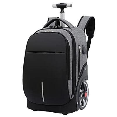 SYDARSYN Mochila Ordenador Portátil con Ruedas 19 Pulgadas Grande Negocios Mochilas Escolares Bolso de Escuela Adolescente Universidad Mujeres Hombre Mochila con Puerto USB Bolsa SYDARSYN Mochila Ordenador Portátil con Ruedas 19 Pulgadas Grande Negocios Mochilas Escolares Bolso de Escuela Adolescente Universidad Mujeres Hombre Mochila con Puerto USB Bolsa