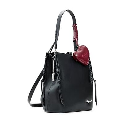 Desigual mochila de ocio Torio Black Sumy Min Backpack Black negro Desigual mochila de ocio Torio Black Sumy Min Backpack Black negro