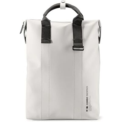 NAVA Mochila combinada con organización personalizable, color blanco NAVA Mochila combinada con organización personalizable, color blanco