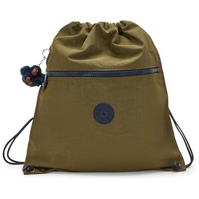 Kipling SUPERTABOO Mediana Mochila, Treasure Green Kipling SUPERTABOO Mediana Mochila, Treasure Green