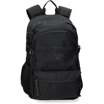 Reebok Barret Mochila para Portátil 15,6 Pulgadas Negro 31x49x14 cms Poliéster 21,27L by Joumma Bags Reebok Barret Mochila para Portátil 15,6 Pulgadas Negro 31x49x14 cms Poliéster 21,27L by Joumma Bags