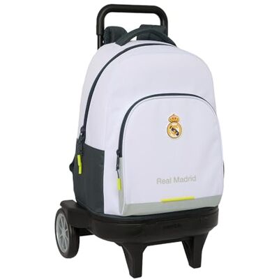 Safta Mochila Real Madrid Gran Capacidad y Respaldo Acolchado Licencia Oficial Resistente Niños, Jóvenes y Adultos Safta Mochila Real Madrid Gran Capacidad y Respaldo Acolchado Licencia Oficial Resistente Niños, Jóvenes y Adultos