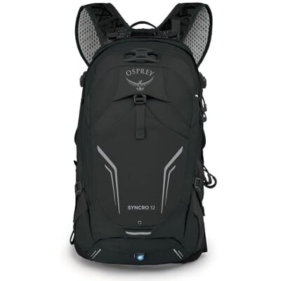 Osprey Syncro Hombre Mochila, 12L, Black, O/S Osprey Syncro Hombre Mochila, 12L, Black, O/S