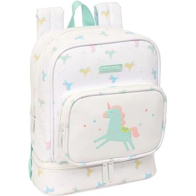 Safta PREESCOLAR UNICORNIO Mochila Nevera Guardería, Nevera para Frío y Calor, Nevera Fácil de Transportar, Nevera Impermeable, Nevera para Excursión, 22x10x27 cm Safta PREESCOLAR UNICORNIO Mochila Nevera Guardería, Nevera para Frío y Calor, Nevera Fácil de Transportar, Nevera Impermeable, Nevera para Excursión, 22x10x27 cm
