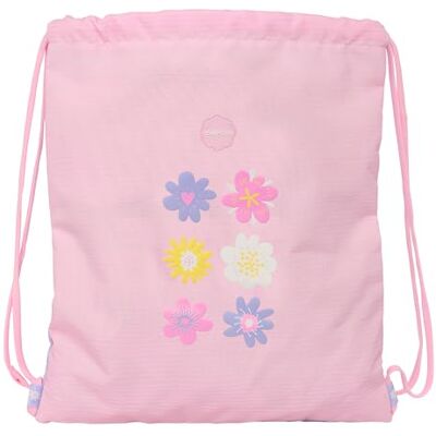 Safta BOUQUET Mochila Saco Plano Grande, Mochila, Ideal para Niños de Diferentes Edades, Cómoda y Versátil, Calidad y Resistencia, 35x40 cm Safta BOUQUET Mochila Saco Plano Grande, Mochila, Ideal para Niños de Diferentes Edades, Cómoda y Versátil, Calidad y Resistencia, 35x40 cm