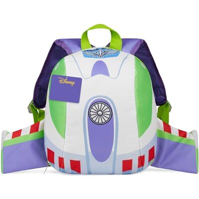 Disney Toy Story Mochila Infantil con Alas 3D Buzz Lightyear Mochila Guardería Preescolar Niños Ligera para Viajes Cole y Pijamadas Disney Toy Story Mochila Infantil con Alas 3D Buzz Lightyear Mochila Guardería Preescolar Niños Ligera para Viajes Cole y Pijamadas