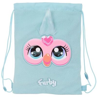 Safta FURBY Mochila Saco Plano Junior, Mochila, Ideal para Niños de Diferentes Edades, Cómoda y Versátil, Calidad y Resistencia, 26x34 cm Safta FURBY Mochila Saco Plano Junior, Mochila, Ideal para Niños de Diferentes Edades, Cómoda y Versátil, Calidad y Resistencia, 26x34 cm