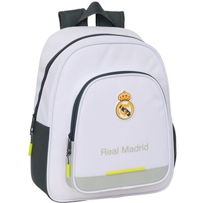 Safta REAL MADRID EQUIPACIÓN 25/26 Mochila Infantil, Ideal para Niños de Diferentes Edades, Cómoda y Versátil, Calidad y Resistencia, 28x10x34 mm Safta REAL MADRID EQUIPACIÓN 25/26 Mochila Infantil, Ideal para Niños de Diferentes Edades, Cómoda y Versátil, Calidad y Resistencia, 28x10x34 mm