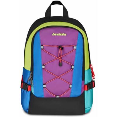 Invicta Act Plus Mochila Business 25L para Portátil 15,6", con Compartimento para Botella, Ideal para Trabajo, Universidad y Viajes, Unisex, Violeta Invicta Act Plus Mochila Business 25L para Portátil 15,6", con Compartimento para Botella, Ideal para Trabajo, Universidad y Viajes, Unisex, Violeta