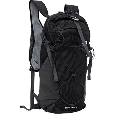 THE NORTH FACE Trail Lite 12 mochilas de trekking Tnf Black/Asphalt Grey, talla única, Tnf Black/Asphalt Grey, talla única, Clásico THE NORTH FACE Trail Lite 12 mochilas de trekking Tnf Black/Asphalt Grey, talla única, Tnf Black/Asphalt Grey, talla única, Clásico