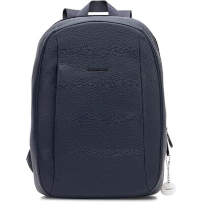 Mandarina Duck , MELLOW LEATHER BACKPACK Mujer, Talla Única, Dress Blue, Talla única Mandarina Duck , MELLOW LEATHER BACKPACK Mujer, Talla Única, Dress Blue, Talla única