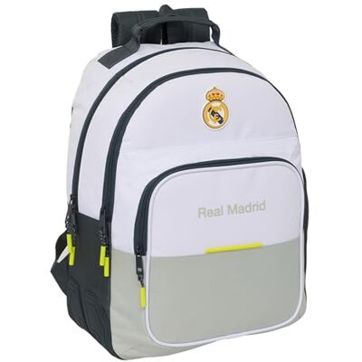 Safta Mochila Real Madrid Gran Capacidad y Respaldo Acolchado Licencia Oficial Resistente Niños, Jóvenes y Adultos Safta Mochila Real Madrid Gran Capacidad y Respaldo Acolchado Licencia Oficial Resistente Niños, Jóvenes y Adultos