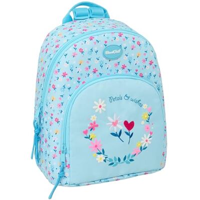 Safta BLACKFIT8 PÉTALOS Mini Mochila para Uso Diario, Ideal para Niños de Diferentes Edades, Cómoda y Versátil, Calidad y Resistencia, 25x13x30 cm Safta BLACKFIT8 PÉTALOS Mini Mochila para Uso Diario, Ideal para Niños de Diferentes Edades, Cómoda y Versátil, Calidad y Resistencia, 25x13x30 cm