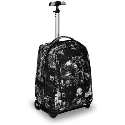 Invicta Maleta escolar Benin Fantasy, negro, 2 en 1, con correas para uso mochila, bolsillo para botella y porta portátil, escuela y viajes, niños, Negro, Talla única, Escolar Invicta Maleta escolar Benin Fantasy, negro, 2 en 1, con correas para uso mochila, bolsillo para botella y porta portátil, escuela y viajes, niños, Negro, Talla única, Escolar