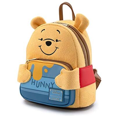 Loungefly Winnie the Pooh Hunny Tummy Mini Mochila Loungefly Winnie the Pooh Hunny Tummy Mini Mochila
