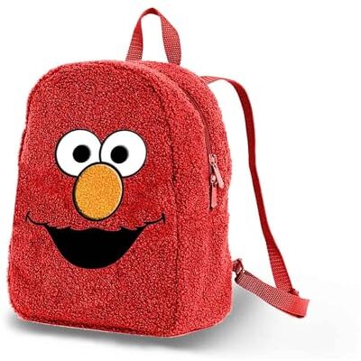 KARACTERMANIA Barrio Sésamo Elmo Face-Mochila Plush, Rojo 22 x 27 cm, Capacidad 7 L KARACTERMANIA Barrio Sésamo Elmo Face-Mochila Plush, Rojo 22 x 27 cm, Capacidad 7 L