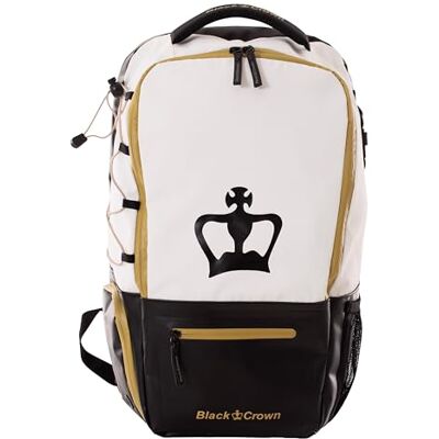 Crown Mochila de Pádel Raptor V2 Compartimento para 2 Palas Espacio para Ropa y Zapatillas Paneles Transpirables Bolsillos de Seguridad y Acceso rápido Crown Mochila de Pádel Raptor V2 Compartimento para 2 Palas Espacio para Ropa y Zapatillas Paneles Transpirables Bolsillos de Seguridad y Acceso rápido