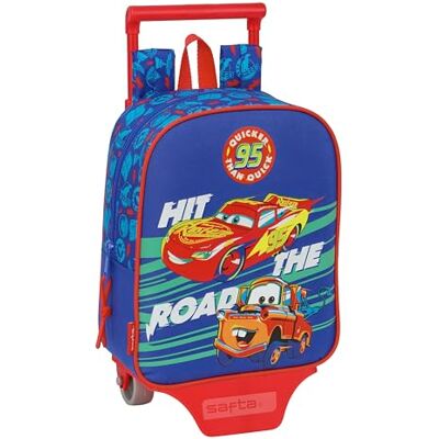 Safta Cars Mochila Guardería con Carro , Ideal para Niños de Diferentes Edades, Cómoda y Versátil, Calidad y Resistencia, 22x10x27 cm Safta Cars Mochila Guardería con Carro , Ideal para Niños de Diferentes Edades, Cómoda y Versátil, Calidad y Resistencia, 22x10x27 cm