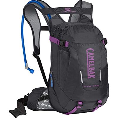 CAMELBAK Solstice LR 10 – Mochila de hidratación, Charcoal/Light Purple, 100 oz CAMELBAK Solstice LR 10 – Mochila de hidratación, Charcoal/Light Purple, 100 oz