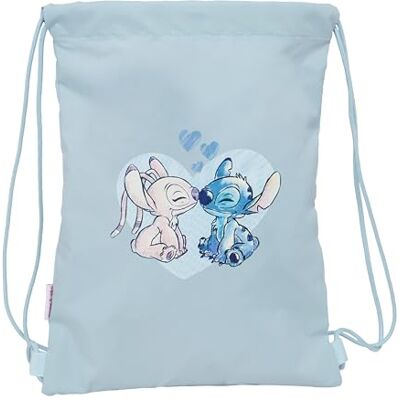 Safta STITCH Mochila Saco Plano Junior, Mochila, Ideal para Niños de Diferentes Edades, Cómoda y Versátil, Calidad y Resistencia, 26x34 cm Safta STITCH Mochila Saco Plano Junior, Mochila, Ideal para Niños de Diferentes Edades, Cómoda y Versátil, Calidad y Resistencia, 26x34 cm