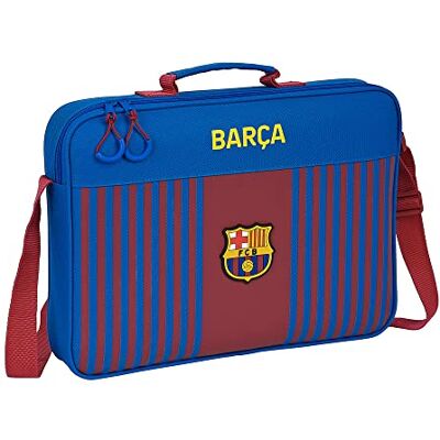 Safta Cartera Extraescolares de F.C. Barcelona 1ª Equipación 21/22, 380x60x280 mm, Azul Marino/Granate () Safta Cartera Extraescolares de F.C. Barcelona 1ª Equipación 21/22, 380x60x280 mm, Azul Marino/Granate ()