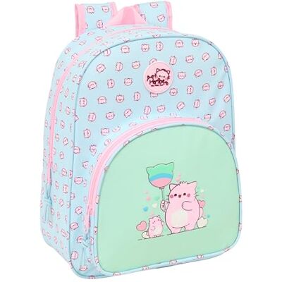 Safta PEMBE THE PINK CAT Mochila Escolar Infantil Animada, Mochila Niño, Mochila Infantil, Adaptable a Carro, Ideal para Niños en Edad Escolar, Cómoda y Versátil, Calidad y Resistencia, 26x11x34 cm Safta PEMBE THE PINK CAT Mochila Escolar Infantil Animada, Mochila Niño, Mochila Infantil, Adaptable a Carro, Ideal para Niños en Edad Escolar, Cómoda y Versátil, Calidad y Resistencia, 26x11x34 cm