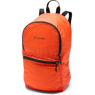 Columbia Mochila unisex ligera y plegable (paquete de 1), Zing/negro, One Size, Mochila ligera y plegable Columbia Mochila unisex ligera y plegable (paquete de 1), Zing/negro, One Size, Mochila ligera y plegable