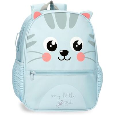 ROLL ROAD Happy Pets Mochila Escolar, Multicolor, 27x33x11 cms ROLL ROAD Happy Pets Mochila Escolar, Multicolor, 27x33x11 cms