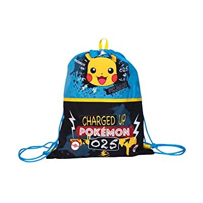 SJ GANG STYLE JAM GANG Seven Sakky Bags Bolsa para niños y adolescentes, Negro Y Azul, Talla única, Escuela SJ GANG STYLE JAM GANG Seven Sakky Bags Bolsa para niños y adolescentes, Negro Y Azul, Talla única, Escuela